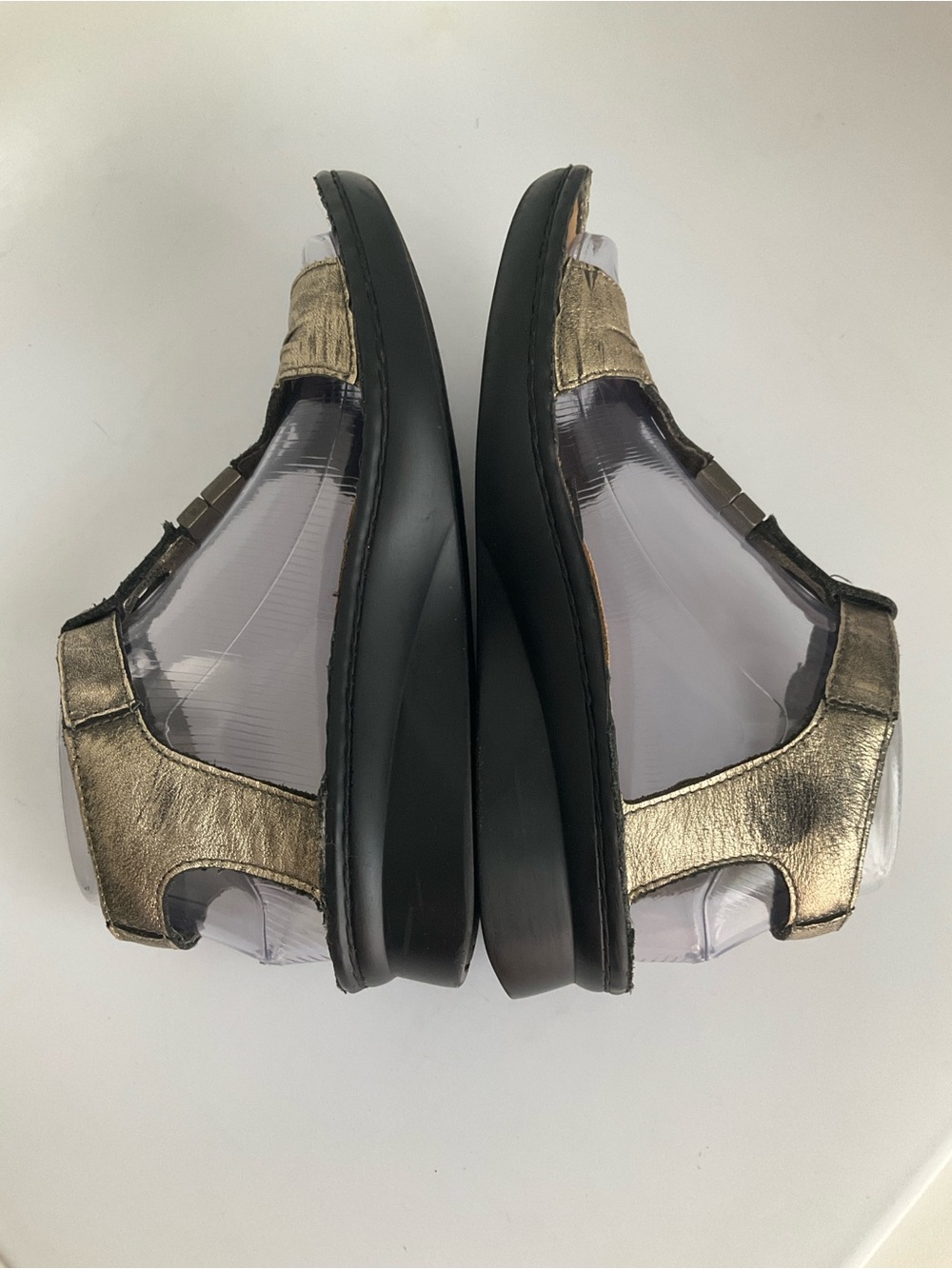 Naot Cymbal Metallic Bronze Leather Gladiator Comfort Sandals 37 - Picture 7 of 12